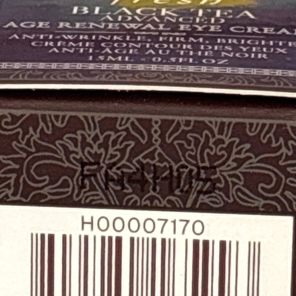 Fresh Black Tea Advanced Age Renewal Eye Cream Full Size SEALED - Picture 6 of 7